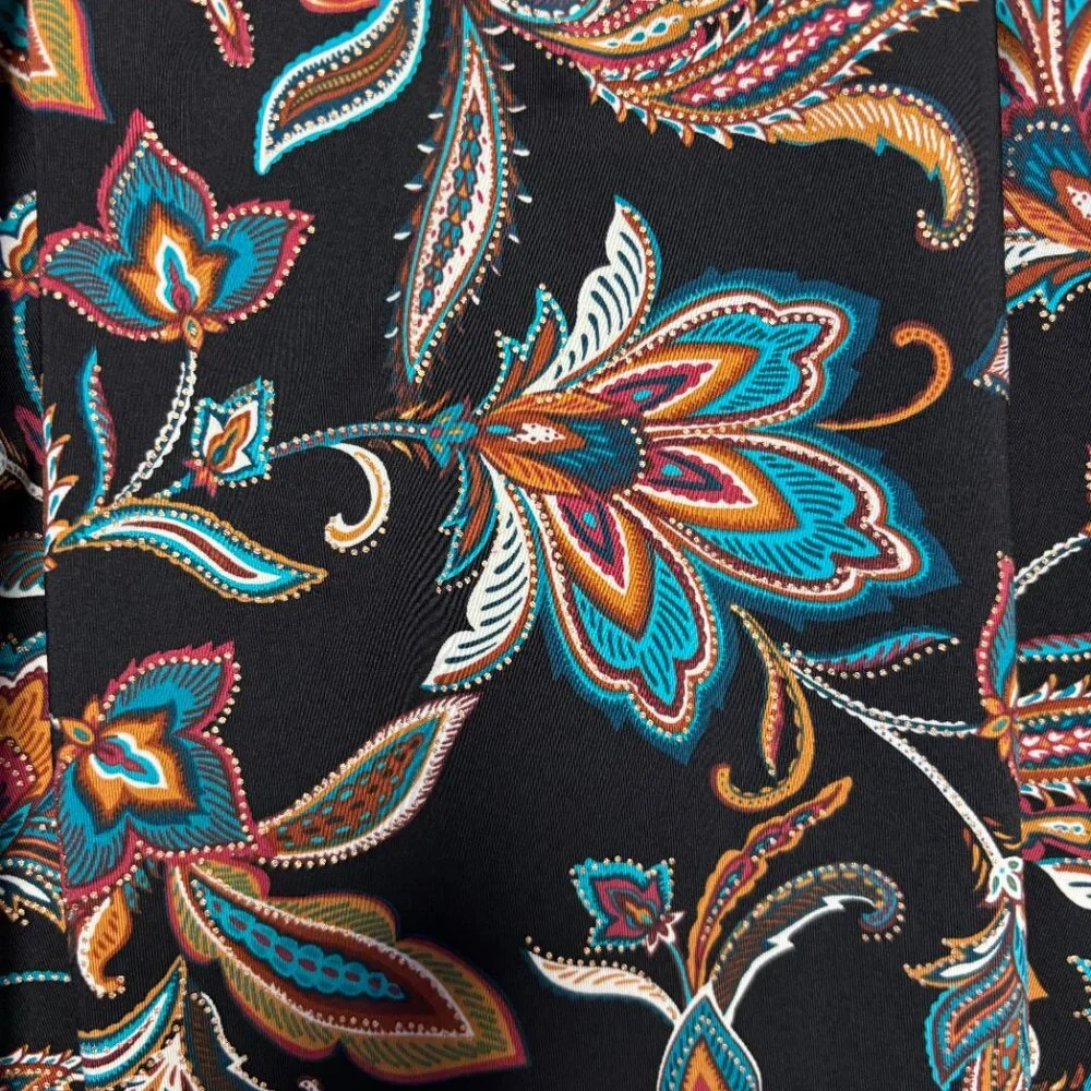 MiracleSuit Mirage Multicolor Floral Underwire Tankini Swim Top‎ Size 10